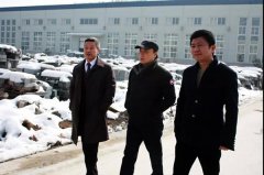 福寿园国际集团组团踏雪来访，浙江九五至尊VI赢盛赞