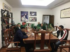 苍南县民政局辅导莅临九五至尊VI集团参观领导